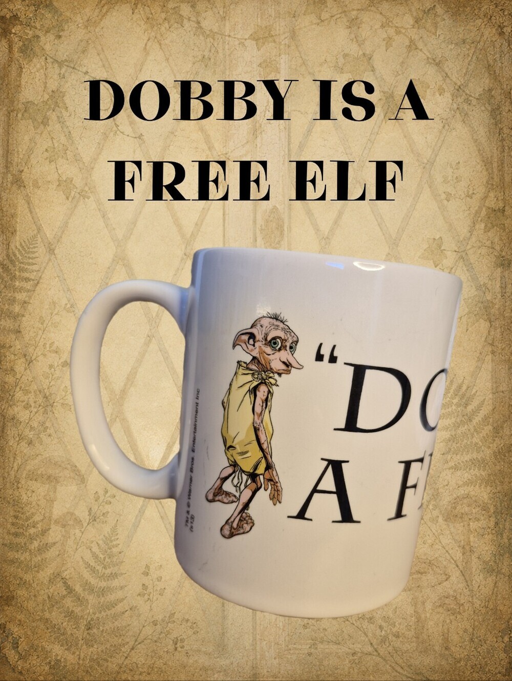 "Dobby is a Free Elf" Harry Potter Collectors Mug